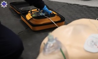 Defibrylator AED.